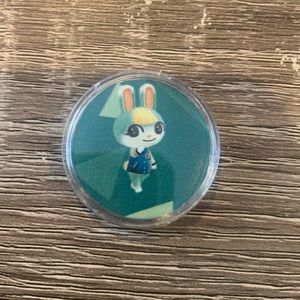 Sasha Amiibo Card Coin Animal Crossing New Horizons ACNH